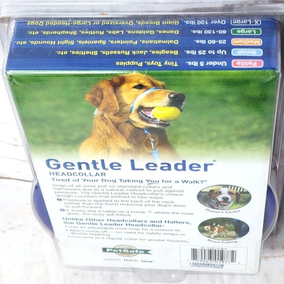 Gentle Leader Petsafe Head Collar Black Small Up To 25lbs | No-Choke Training - Picture 6 of 14